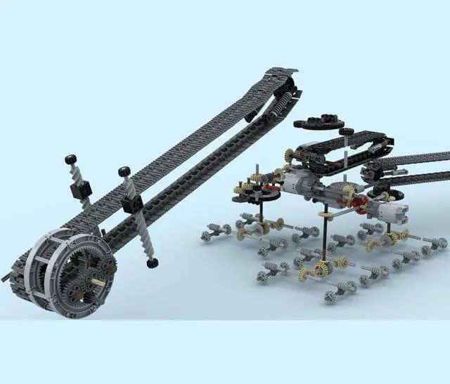 Alt view image 2 of 3 - ZITIANYOUBUILD Custom MOC-213369 World's Biggest Excavator Fully RC Model (5707PCS)