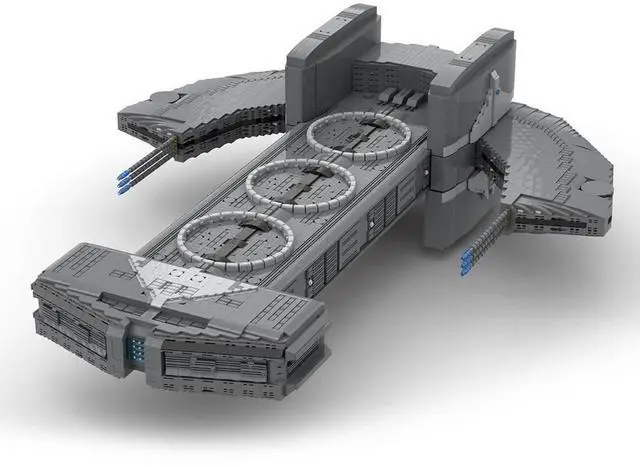 Main image of ZITIANYOUBUILD Custom MOC-137702 Thors-Beliskner Future Spaceship Model(10004PCS) Toys Gift