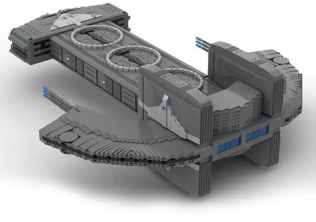 Alt view image 2 of 3 - ZITIANYOUBUILD Custom MOC-137702 Thors-Beliskner Future Spaceship Model(10004PCS) Toys Gift