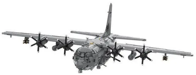 Main image of ZITIANYOUBUILD Custom MOC-217633 1/35 Scale AC-130J Ground-attack Aircraft Helicopter (5444PCS)
