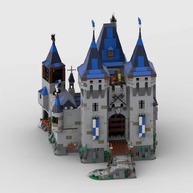 Alt view image 2 of 3 - ZITIANYOUBUILD Custom MOC-163712 Medieval Castle A Veritable Fortress (4421PCS) Toys Gift