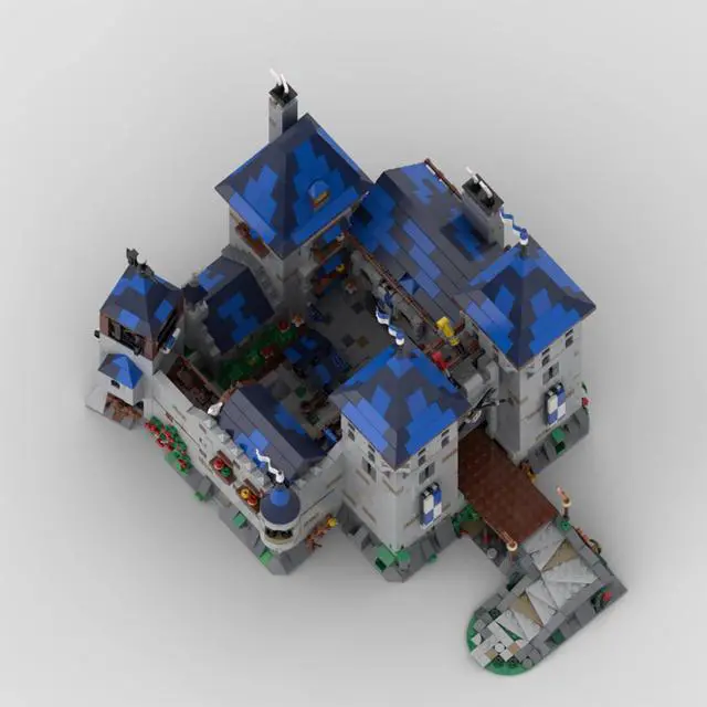 Alt view image 3 of 3 - ZITIANYOUBUILD Custom MOC-163712 Medieval Castle A Veritable Fortress (4421PCS) Toys Gift