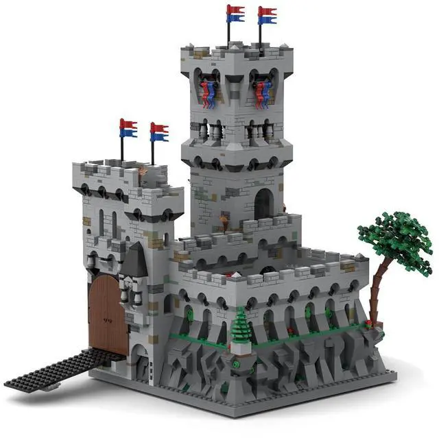 Main image of ZITIANYOUBUILD Custom MOC-87299 Kings Mountain Fortress (3626 Parts) Toys Gift for Christmas