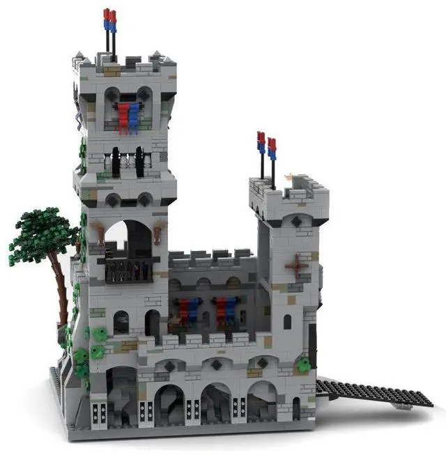 Alt view image 2 of 3 - ZITIANYOUBUILD Custom MOC-87299 Kings Mountain Fortress (3626 Parts) Toys Gift for Christmas