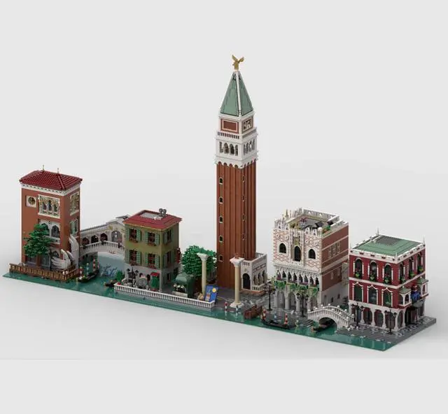 Main image of ZITIANYOUBUILD Custom MOC-147560 Venice Finale Building Model(25989PCS) Toys Gift for Christmas