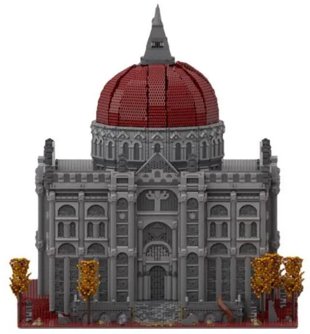 Alt view image 2 of 3 - ZITIANYOUBUILD Custom MOC-167857 Castle / Sanctuary Architecture from Video Game (18222PCS)