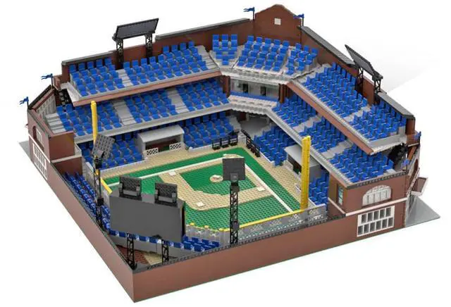 Main image of ZITIANYOUBUILD Custom MOC-76626 Modular Baseball Stadium (7313 Parts) Toys Gift for Christmas