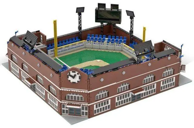 Alt view image 2 of 3 - ZITIANYOUBUILD Custom MOC-76626 Modular Baseball Stadium (7313 Parts) Toys Gift for Christmas