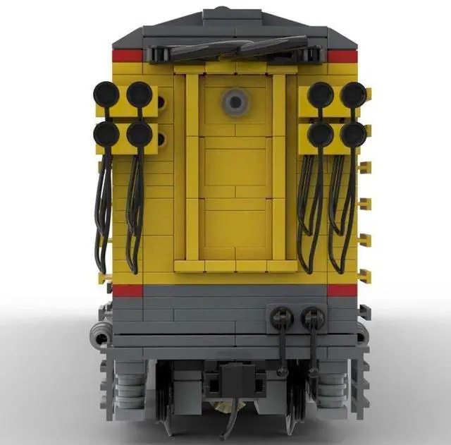 Alt view image 3 of 3 - ZITIANYOUBUILD Custom MOC-106723 Union Pacific 8500 GTEL Train (4242 Parts) Toys Gift