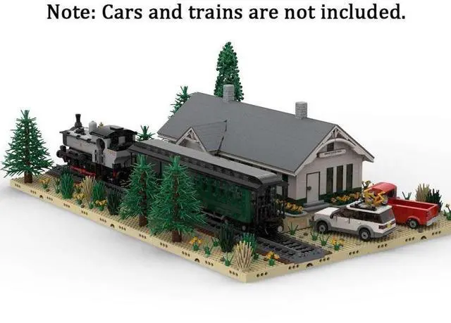 Alt view image 3 of 3 - ZITIANYOUBUILD Custom MOC-93643 1/40 Breakwater Pass Depot (4881PCS) Toys Gift for Christmas