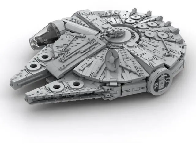 Main image of ZITIANYOUBUILD Custom MOC-107020 Tech Battleship Model(2532PCS/Grey) Toys Gift for Christmas