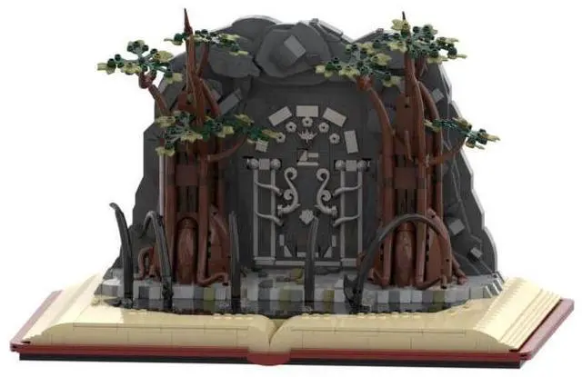Alt view image 2 of 3 - ZITIANYOUBUILD Custom MOC-169428 Sci-fi Small Figure Display Rack(2289PCS) Toys Gift