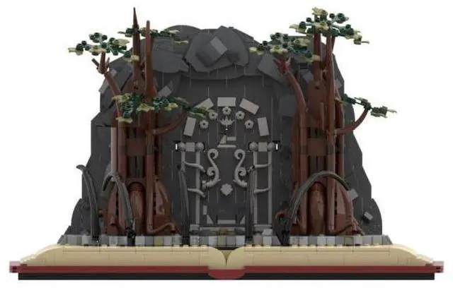 Alt view image 3 of 3 - ZITIANYOUBUILD Custom MOC-169428 Sci-fi Small Figure Display Rack(2289PCS) Toys Gift