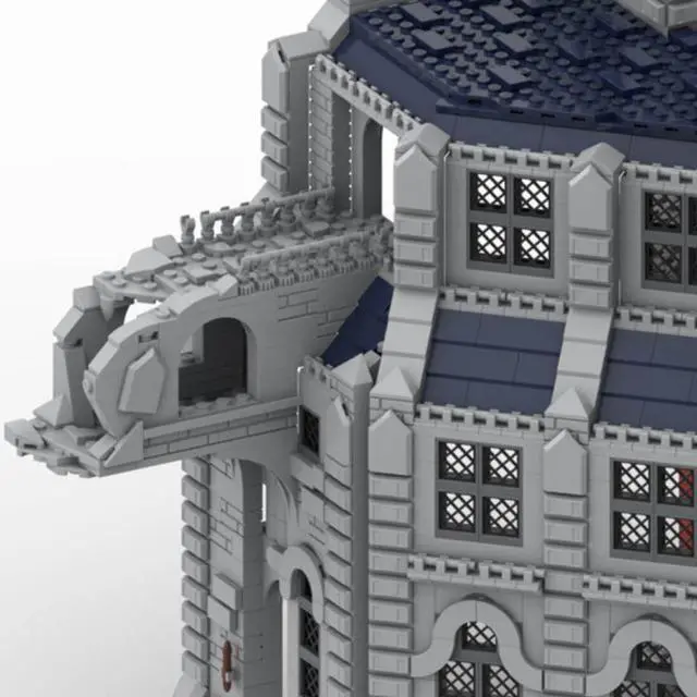 Alt view image 3 of 3 - ZITIANYOUBUILD Custom MOC-135133 Moonlight Castle Street View(2757+PCS) Toys Gift for Christmas