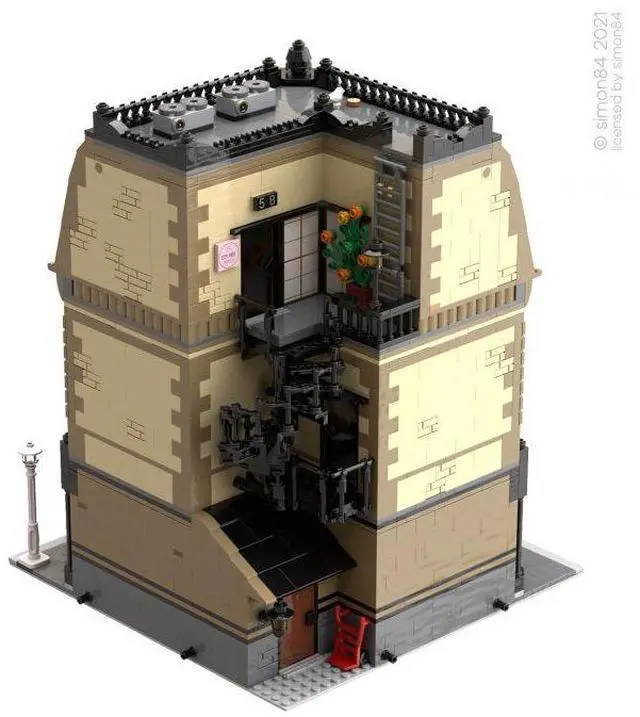 Alt view image 2 of 3 - ZITIANYOUBUILD Custom MOC-88507 Post Office (4534+ Parts) Building Toys Set Gift for Christmas