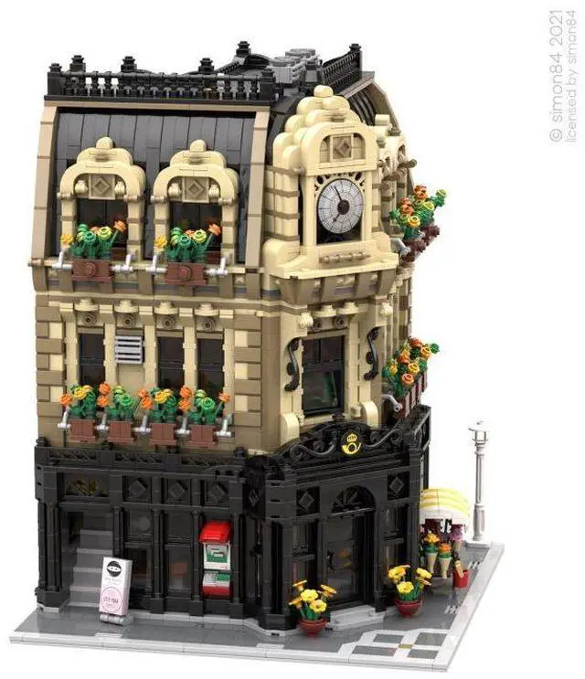 Alt view image 3 of 3 - ZITIANYOUBUILD Custom MOC-88507 Post Office (4534+ Parts) Building Toys Set Gift for Christmas