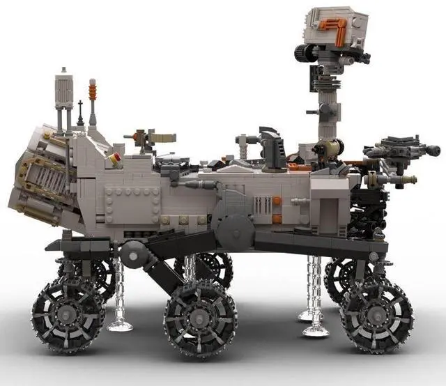 Alt view image 3 of 3 - ZITIANYOUBUILD Custom MOC-80946 1/9 American Planet Curiosity Rover (2682 Parts) Toys Gift