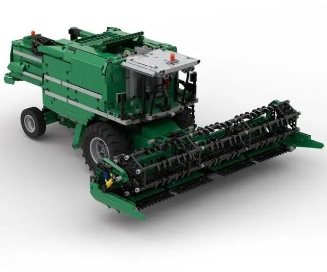 Alt view image 2 of 3 - ZITIANYOUBUILD Custom MOC-105824 Sci-tech RC Combine Harvester (3494 Parts) Toys Gift