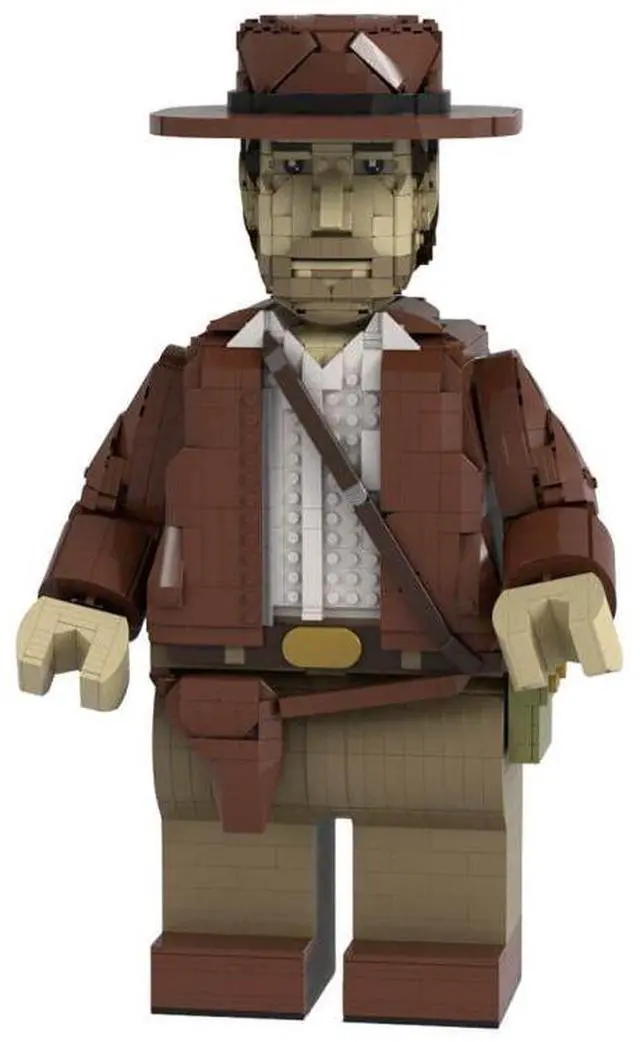Alt view image 2 of 3 - ZITIANYOUBUILD Custom MOC-166059 Film Character Jones Giant Assembly Model(2722PCS) Toys Gift
