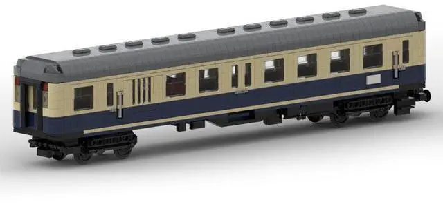 Main image of ZITIANYOUBUILD Custom MOC-108365 V100 Regional Train Model (3486 Parts) Toys Gift for Christmas