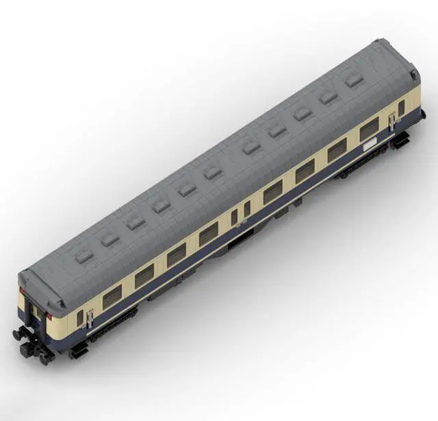 Alt view image 3 of 3 - ZITIANYOUBUILD Custom MOC-108365 V100 Regional Train Model (3486 Parts) Toys Gift for Christmas