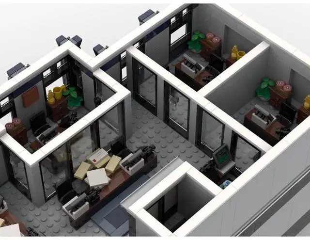Alt view image 2 of 3 - ZITIANYOUBUILD Custom MOC-92362 Police Station (2665 Parts) Toys Gift for Christmas