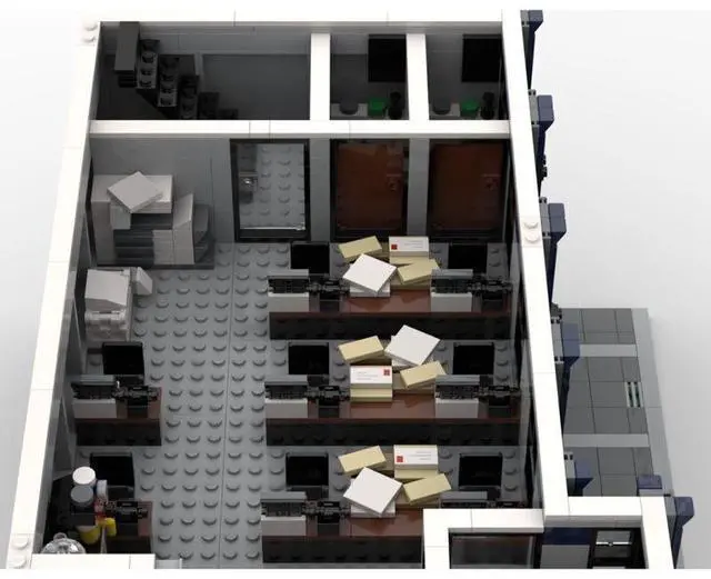 Alt view image 3 of 3 - ZITIANYOUBUILD Custom MOC-92362 Police Station (2665 Parts) Toys Gift for Christmas