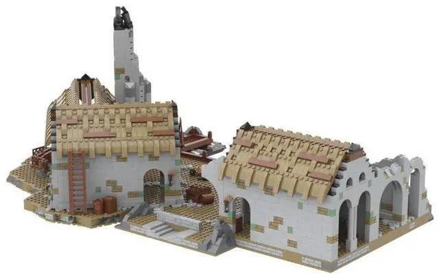 Main image of ZITIANYOUBUILD Custom MOC-65405 Harlond Port (2882+ Parts) Building Toys Set Gift for Christmas