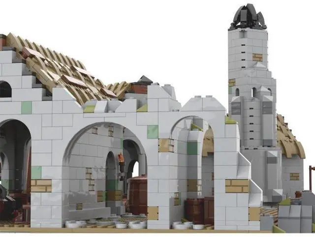 Alt view image 3 of 3 - ZITIANYOUBUILD Custom MOC-65405 Harlond Port (2882+ Parts) Building Toys Set Gift for Christmas