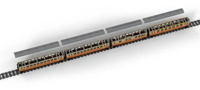 Alt view image 2 of 3 - ZITIANYOUBUILD Custom MOC-82165 German National Express Train Model (3073PCS) Toys Gift