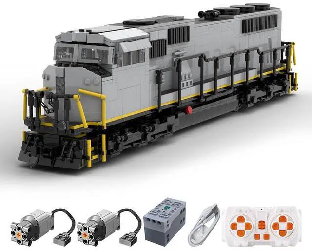 Main image of ZITIANYOUBUILD Custom MOC-146897 TFM-SD70MAC RC Train Small Particle(2064PCS/Dynamic Version)