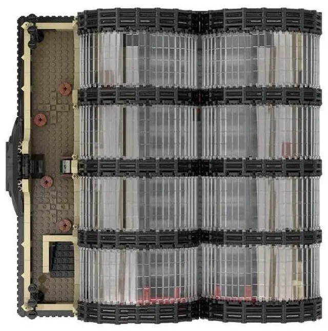 Alt view image 3 of 3 - ZITIANYOUBUILD Custom MOC-167905 Train Station Modular Building with Realistic Roof 2572pcs