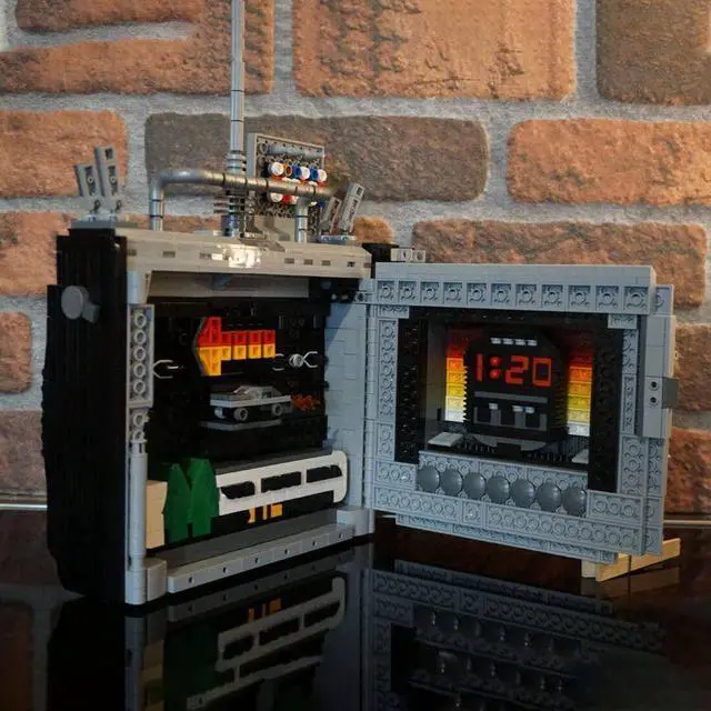 Alt view image 2 of 3 - ZITIANYOUBUILD Custom MOC-163490 Time Machine Controller DIY Assembly Building Blocks (2140PCS)