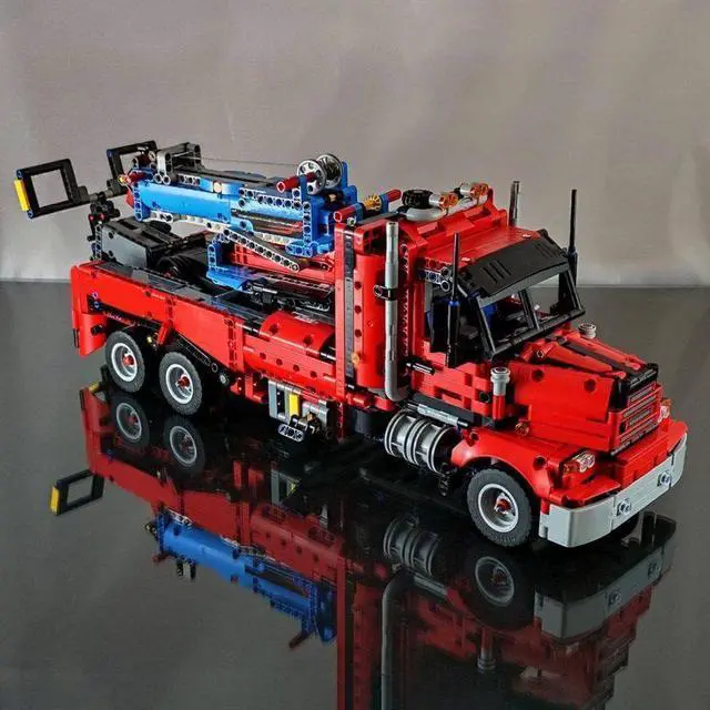 Alt view image 2 of 3 - ZITIANYOUBUILD Custom MOC-82276 Trailer Vehicle Model(2087PCS) Toys Gift for Christmas