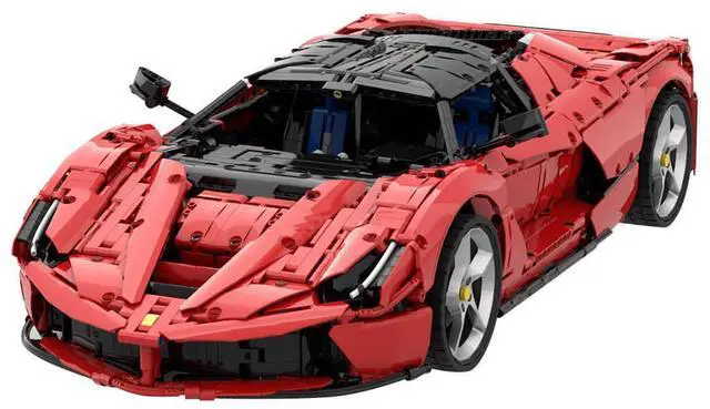Alt view image 3 of 3 - ZITIANYOUBUILD Custom MOC-194680 Mid-engine, Mild Hybrid Sports Car 1/8 Scale (3636PCS)