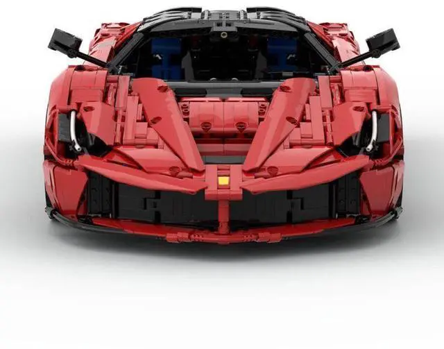 Main image of ZITIANYOUBUILD Custom MOC-194680 Mid-engine, Mild Hybrid Sports Car 1/8 Scale (3636PCS)