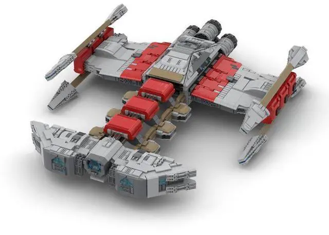 Main image of ZITIANYOUBUILD Custom MOC-143956 Terran-Battlecruiser Future Star Warship (3665PCS) Toys Gift