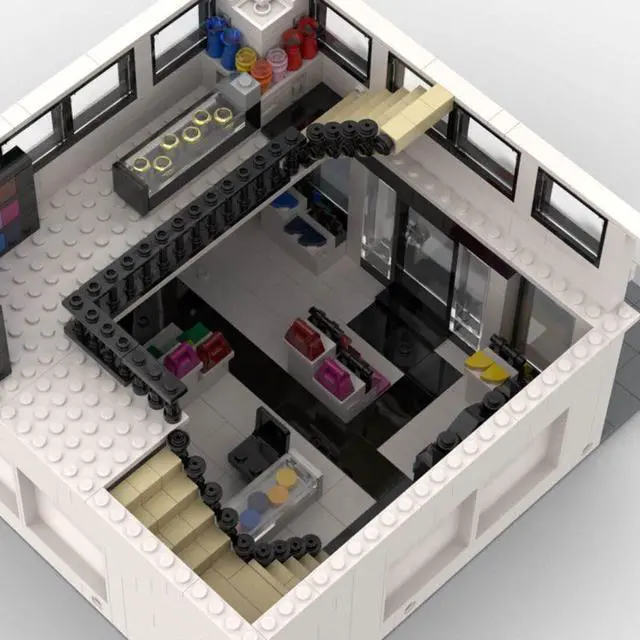 Alt view image 3 of 3 - ZITIANYOUBUILD Custom MOC-70732 Boutique Model Street Views (2275PCS) Toys Gift for Christmas