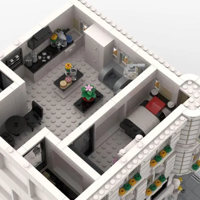 Alt view image 2 of 3 - ZITIANYOUBUILD Custom MOC-70732 Boutique Model Street Views (2275PCS) Toys Gift for Christmas