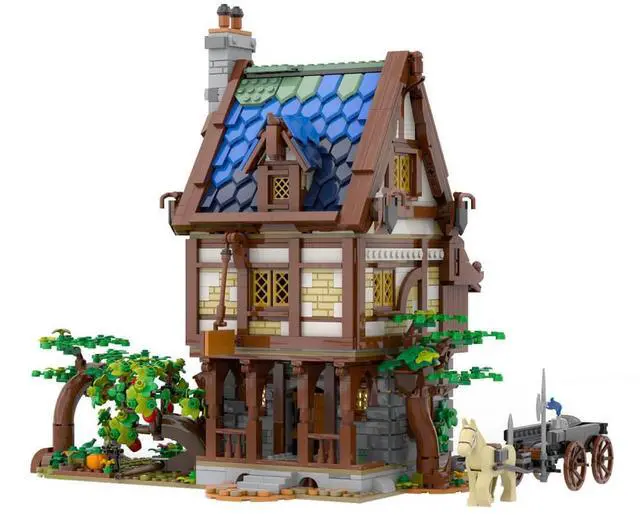Main image of ZITIANYOUBUILD Custom MOC-83786 Medieval Tavern (2283 Parts) Toys Gift for Christmas
