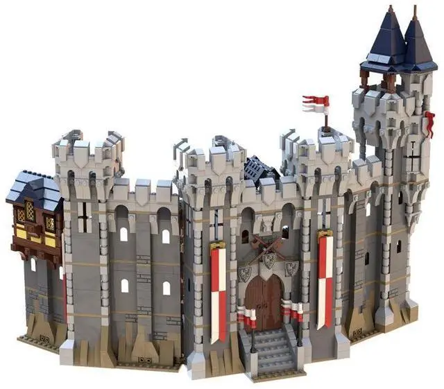 Alt view image 2 of 3 - ZITIANYOUBUILD Custom MOC-132314 Falcons Impenetrable Keep Medieval Castle2155 PCSToys Gift