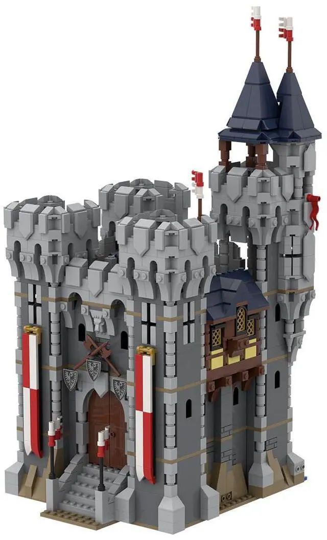 Main image of ZITIANYOUBUILD Custom MOC-132314 Falcons Impenetrable Keep Medieval Castle2155 PCSToys Gift