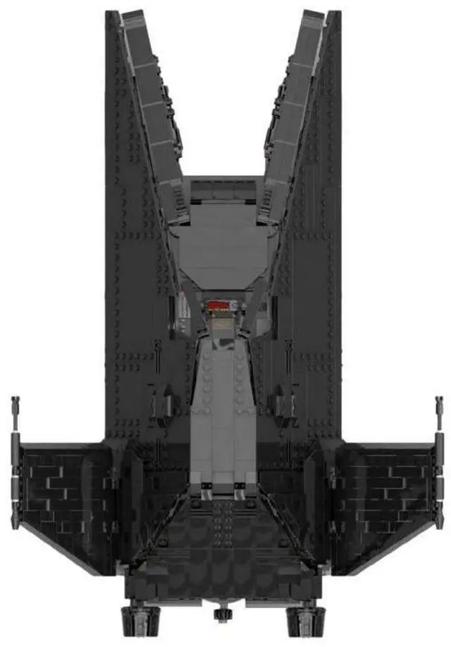 Alt view image 2 of 3 - ZITIANYOUBUILD Custom MOC-132299 Sci-fi Space Shuttle Scythe Model(2272PCS) Toys Gift