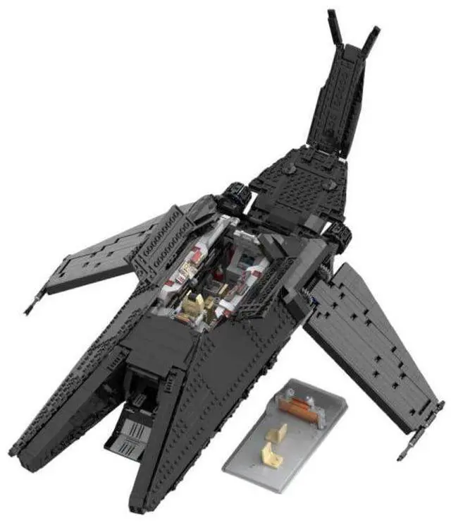 Alt view image 3 of 3 - ZITIANYOUBUILD Custom MOC-132299 Sci-fi Space Shuttle Scythe Model(2272PCS) Toys Gift