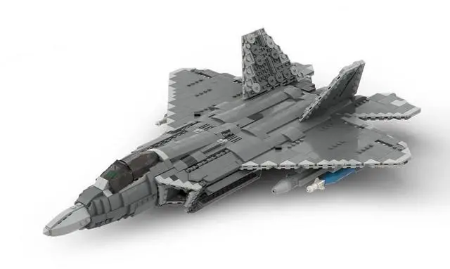 Main image of ZITIANYOUBUILD Custom MOC-172484 F-22 RAPTOR 1/35 Scale Active US Military Fighter(2019PCS)