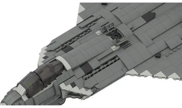 Alt view image 3 of 3 - ZITIANYOUBUILD Custom MOC-172484 F-22 RAPTOR 1/35 Scale Active US Military Fighter(2019PCS)
