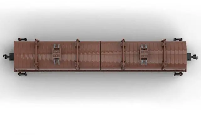 Alt view image 3 of 3 - ZITIANYOUBUILD Custom MOC-137473 Coil Car Conrail Retro Train Model Particle (966 Parts)