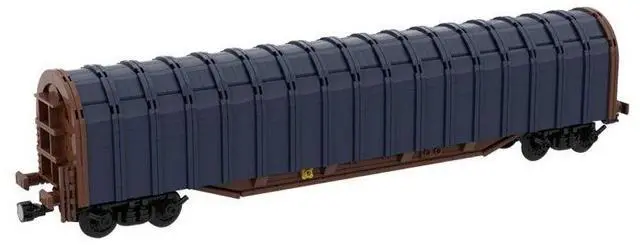 Alt view image 2 of 3 - ZITIANYOUBUILD Custom MOC-79320 8wide Schiebeplanwagen Rils 652 1186 Parts Toys Gift