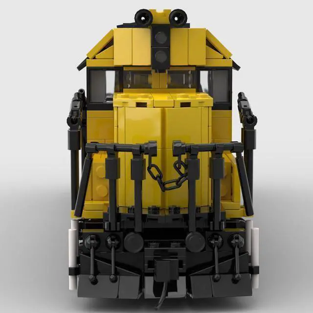 Alt view image 2 of 3 - ZITIANYOUBUILD Custom MOC-103174 GP15-1 Train (1432 Parts) Building Toys Set Gift for Christmas