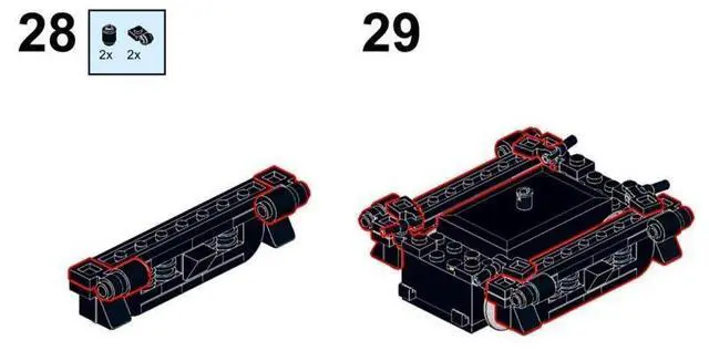 Alt view image 3 of 3 - ZITIANYOUBUILD Custom MOC-117003 RS-2 Detroit & Mackinac 4610 Train 1212 Parts Toys Gift